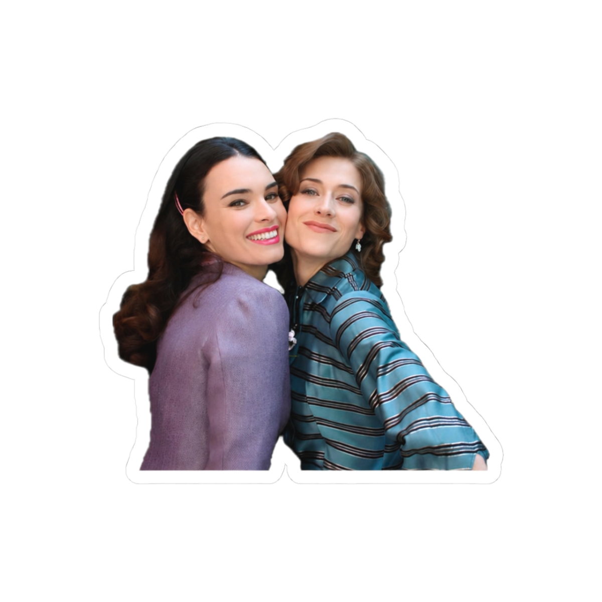 Marta and Alba MAFIN Whimsical Sticker - Official stickers merchandise