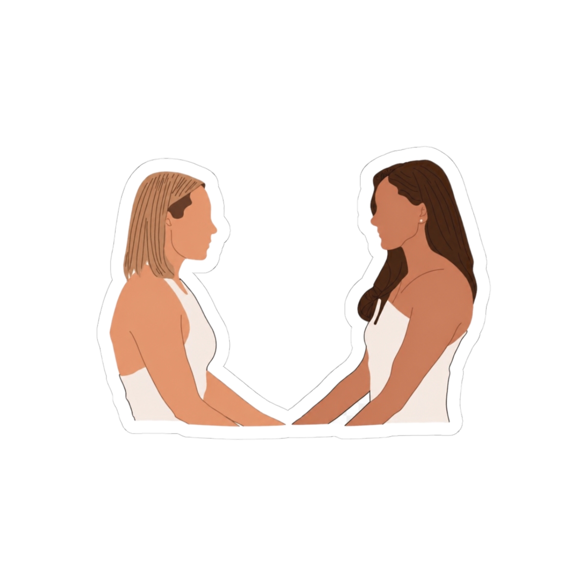 Maya and Carina Station 19 Sticker - Official stickers merchandise