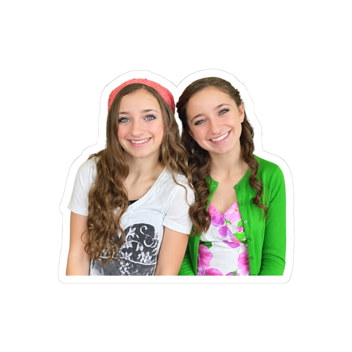 Brooklyn and Bailey Sticker - Official stickers merchandise